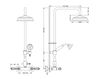 Scheme Shower fittings Joerger Delphi Deco 129.20.210 Contemporary / Modern