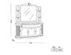 Scheme Сomposition Eurodesign Bagno Il Borgo COMP. N. 29 Il borgo Classical / Historical 