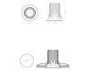 Scheme Built-in light STA85 R Pura Luce   Incasso 31341 1 Contemporary / Modern