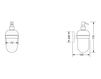 Scheme Soap dispenser Joerger Serie 1909 629.00.006 Contemporary / Modern