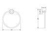 Scheme Towel holder Joerger Serie 1909 629.00.047 Contemporary / Modern