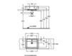 Scheme Countertop wash basin Keramag Renova Nr. 1 275150 Contemporary / Modern