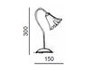 Scheme Table lamp Corolla Ruggiu Lightingwear Giodi G1030.08 Classical / Historical 