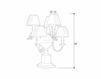 Scheme Table lamp Laudarte Leone Aliotti ABV 1619 Classical / Historical 