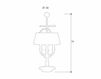 Scheme Table lamp Laudarte Leone Aliotti AB 0433 Classical / Historical 