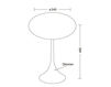 Scheme Table lamp Holtkötter Leuchten GmbH 2014 6391/1-99 Contemporary / Modern