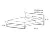 Scheme Bed MARTIN Olivieri  Night Collection LE341 - N 2 Contemporary / Modern