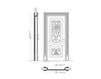 Scheme Wooden door Luigi XVI 4014/QQ 5 Ivory Scheme Wooden door Luigi XVI New design porte Emozioni 4014/QQ 5 Classical / Historical