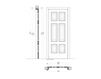 Scheme Wooden door  Giottino New design porte 300 1016/QQ Classical / Historical 