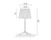 Scheme Table lamp Grupo B.Lux Deco ROYAL T 36 black Contemporary / Modern