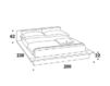 Scheme Bed BONSAI Notteblu Milano 2014 BON03 Contemporary / Modern