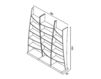 Scheme Shelves Esalinea Inserto Bingo comp. V Contemporary / Modern