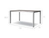 Scheme Dining table TABOELA Royal Botania 2014 TBL 150 GCLU  Contemporary / Modern