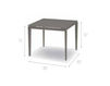 Scheme Dining table LITTLE-L LTL 80 GCHU Gray Scheme Dining table LITTLE-L Royal Botania 2014 LTL 80 GCHU Contemporary / Modern