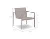 Scheme Terrace chair ALURA Royal Botania 2014 ALR 77 TAZU Contemporary / Modern