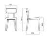 Scheme Chair PORTA VENEZIA CHAIR 3 white Scheme Chair Infiniti Design Indoor PORTA VENEZIA CHAIR 3 Contemporary / Modern
