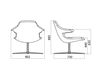 Scheme Сhair LOOP LOUNGE LOW Silver Scheme Сhair Infiniti Design Indoor LOOP LOUNGE LOW Contemporary / Modern