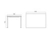 Scheme Dining table SIDEOUT 1 Black Scheme Dining table Infiniti Design Indoor SIDEOUT 1 Contemporary / Modern