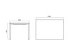 Scheme Dining table SIDEOUT 3 white Scheme Dining table Infiniti Design Indoor SIDEOUT 3 Contemporary / Modern