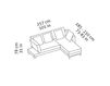 Scheme Sofa Four-Two Bruehl 2014 56498 Contemporary / Modern