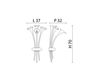 Scheme Wall light 10002/A4 white Scheme Wall light Mazzega1946 Veneziani 10002/A4 Contemporary / Modern