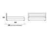 Scheme Bed Citterio Meda Beds CLASSIC 269LML 5 Contemporary / Modern