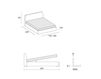 Scheme Bed HAPPY Dall’Agnese Spa 2015 GLHAC180 Contemporary / Modern