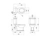 Scheme Floor mounted toilet Claremont Gentry Home 2015 2204 2208 Classical / Historical 
