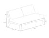 Scheme Terrace couch ZENHIT Royal Botania 2015 ZNTL 160Z Contemporary / Modern
