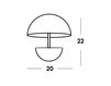 Scheme Table lamp Dondolino Vesoi 2015 Ip00058 Contemporary / Modern