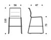 Scheme Bar stool ICF Office 2015 3572002 B 402 Contemporary / Modern